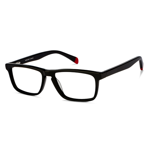 Vincent Chase Online Black Full Rim Rectangle left side