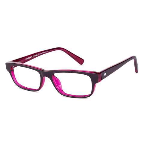 Hooper Online Purple Transparent Full Rim Rectangle right side