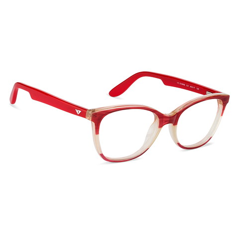 Hooper Online Brown Transparent Full Rim Cat Eye right side