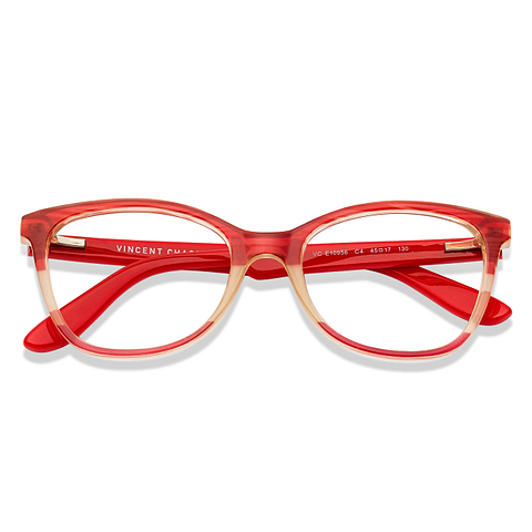 Hooper Online Brown Transparent Full Rim Cat Eye left side