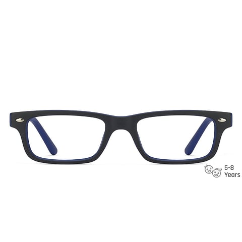 Hooper Online Light Gray Full Rim Rectangle left side