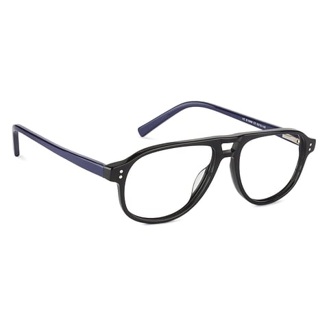 Vincent Chase Online Black Full Rim Aviator left side