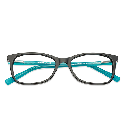 Vincent Chase Online Black Full Rim Rectangle left side
