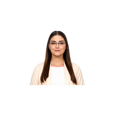Lenskart Air Online Black Rimless Rectangle right side