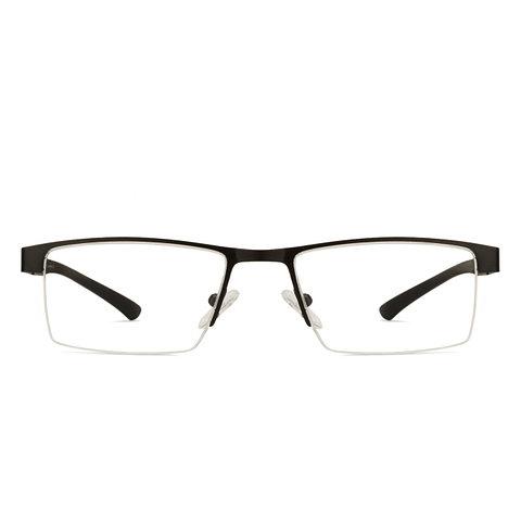Vincent Chase Online Black Half Rim Rectangle left side