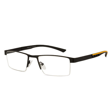 Vincent Chase Online Black Half Rim Rectangle right side
