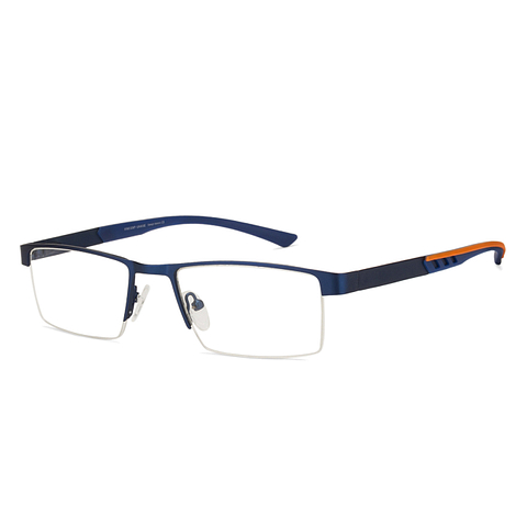 Vincent Chase Online Sky Blue Half Rim Rectangle right side
