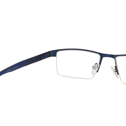 Vincent Chase Online Sky Blue Half Rim Rectangle left side