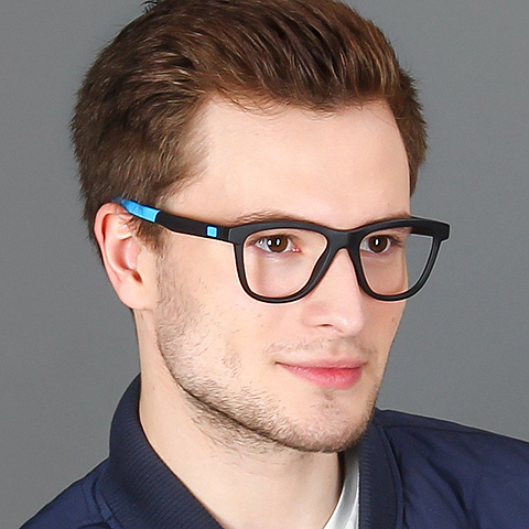 Lenskart Air Online Black Full Rim Square right side