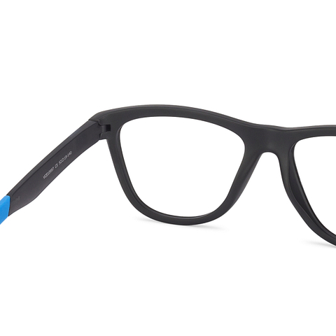 Lenskart Air Online Black Full Rim Square left side