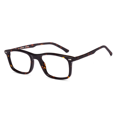Vincent Chase Light Brown Full Rim Rectangle right side