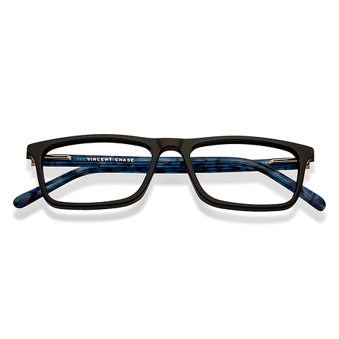 Vincent Chase Online Black Full Rim Rectangle left side