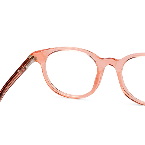 Vincent Chase Online Pink Transparent Full Rim Round right side