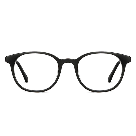 Vincent Chase Online Black Full Rim Round left side