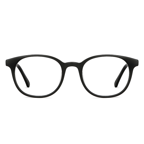 Vincent Chase Online Black Full Rim Round left side