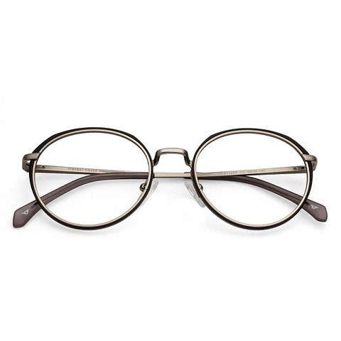 Lenskart Air Online Mid Gunmetal Full Rim Round right side
