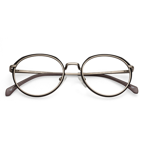 Lenskart Air Online Gunmetal Full Rim Round right side