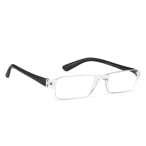 LENSKART BLU READERS Transparent Rimless Rectangle LENSKART BLU READERS VC E11335 Only for 1 Prefitted Powers left side