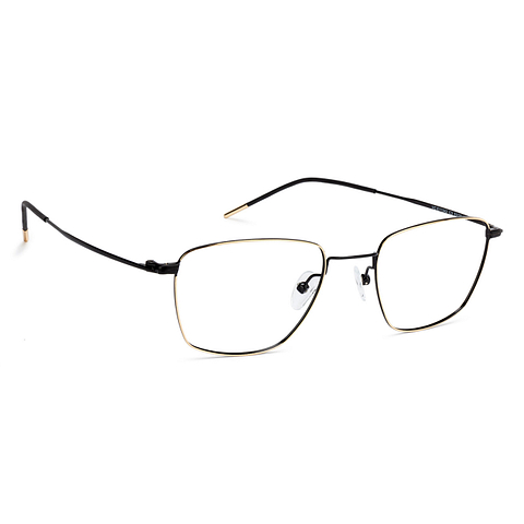 Vincent Chase Online Golden Black Full Rim Geometric left side