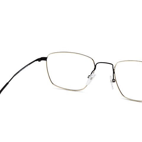 Vincent Chase Online Golden Black Full Rim Geometric left side