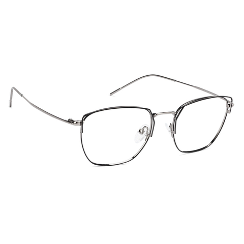 Vincent Chase Online Dark Gunmetal Full Rim Square right side