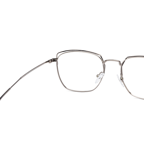 Vincent Chase Online Dark Gunmetal Full Rim Square right side