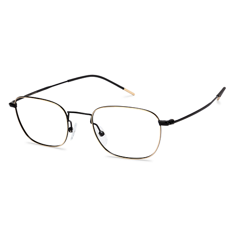 Vincent Chase Online Golden Black Full Rim Rectangle left side