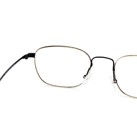 Vincent Chase Online Gold Full Rim Rectangle left side Vincent Chase Online Gold Full Rim Rectangle left side