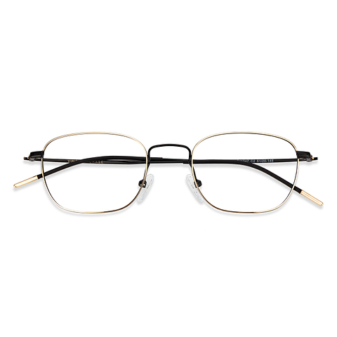 Vincent Chase Online Golden Black Full Rim Rectangle left side