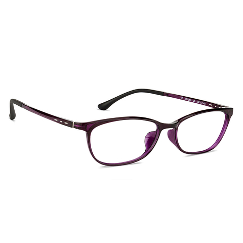 Lenskart Air Online Purple Full Rim Cat Eye right side