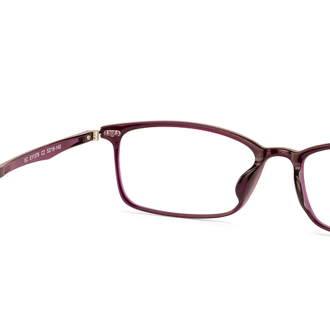 Lenskart Air Online Purple Full Rim Rectangle right side
