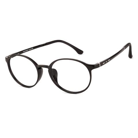 Lenskart Air Online Black Full Rim Round left side