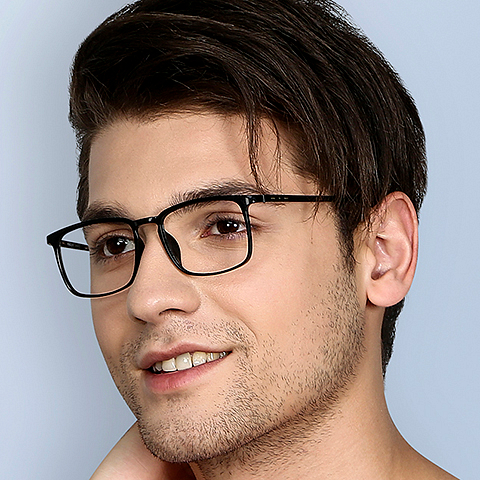 Lenskart Air Online Black Full Rim Square right side