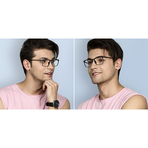 Lenskart Air Online Black Full Rim Square right side