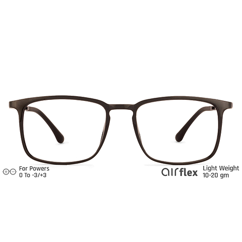Lenskart Air Online Black Full Rim Square left side