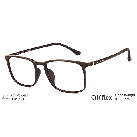 Lenskart Air Online Black Full Rim Square left side