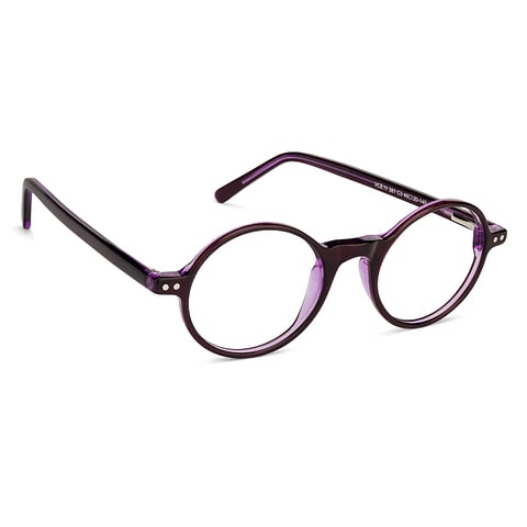 Vincent Chase Online Purple Transparent Full Rim Round right side