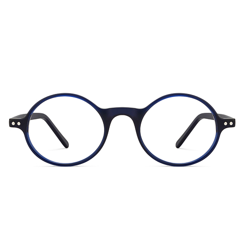 Vincent Chase Online Sky Blue Full Rim Round left side