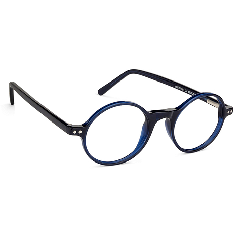 Vincent Chase Online Sky Blue Full Rim Round left side