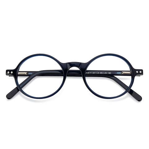Vincent Chase Online Sky Blue Full Rim Round right side