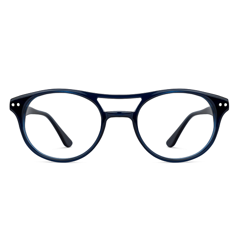 Vincent Chase Online Blue Transparent Full Rim Round left side