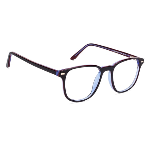 Vincent Chase Online Black Blue Red Line Full Rim Square left side