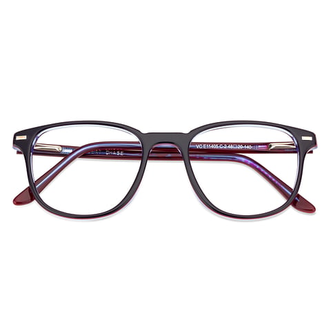 Vincent Chase Online Black Blue Red Line Full Rim Square right side