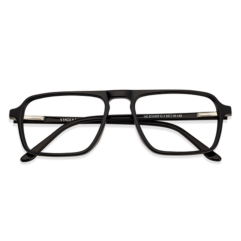 Vincent Chase Online Black Full Rim Square right side