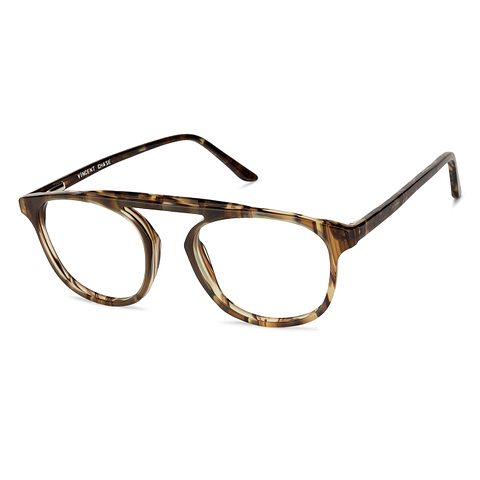 Vincent Chase Online Light Brown Full Rim Square left side
