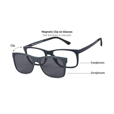 Lenskart Air Online Sky Blue Full Rim Rectangle right side