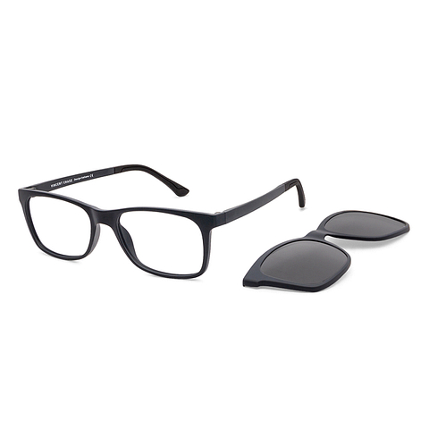 Lenskart Air Online Sky Blue Full Rim Rectangle left side