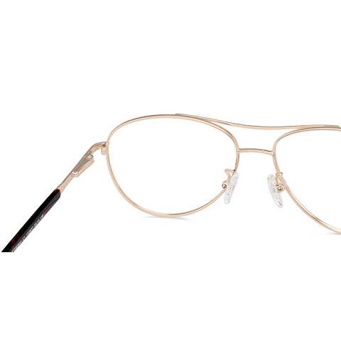 Vincent Chase Online Gold Full Rim Aviator right side