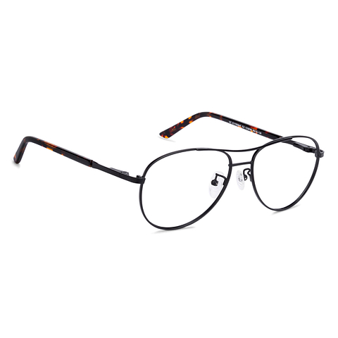 Vincent Chase Online Black Full Rim Aviator left side Vincent Chase Online Black Full Rim Aviator left side
