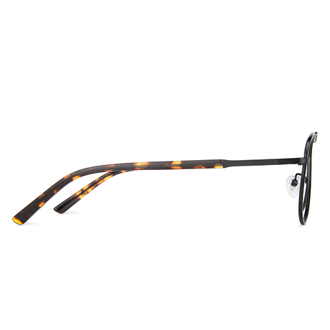 Vincent Chase Online Black Full Rim Aviator right side